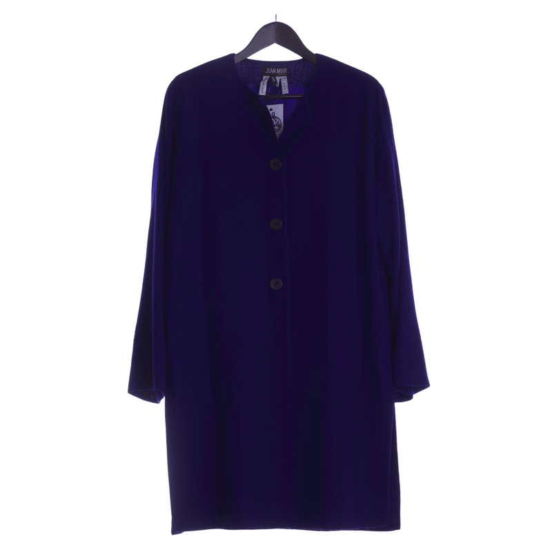 Jean Muir Wool Royal Blue Jacket UK Size – Ava Iva