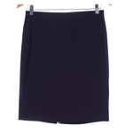 Marc Cain Navy Skirt with Full Length Zip Size N2 UK 10 BNWT - Ava & Iva