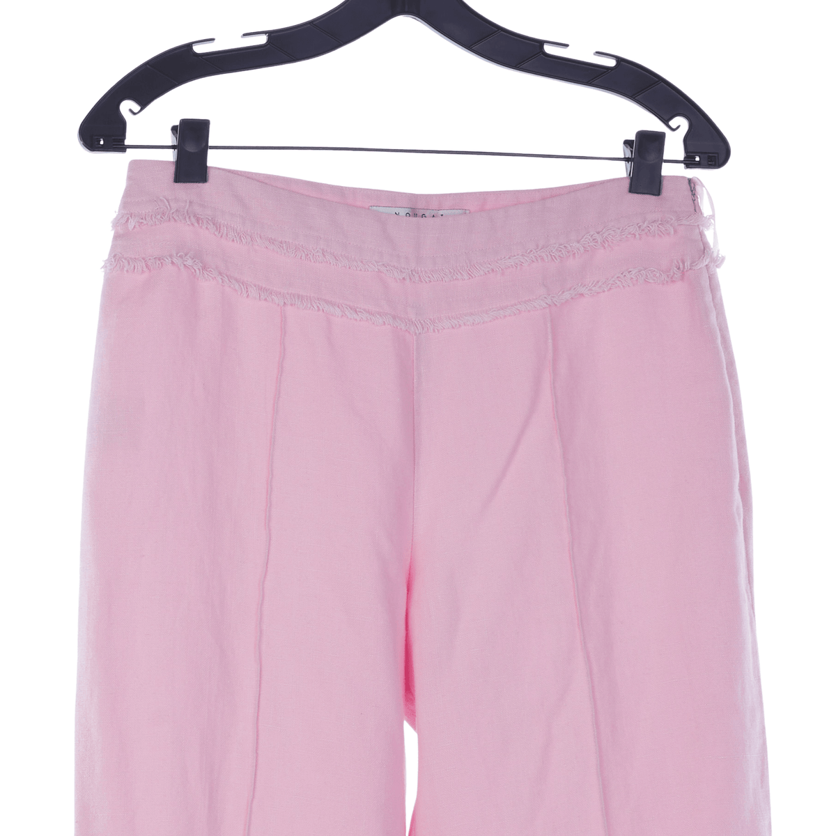 Nougat London Linen Baby Pink Trousers UK Size 12 - Ava & Iva