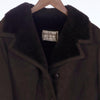 Oakleaf Sheepskin Brown Long Sleeved Coat UK Size 10. - Ava & Iva