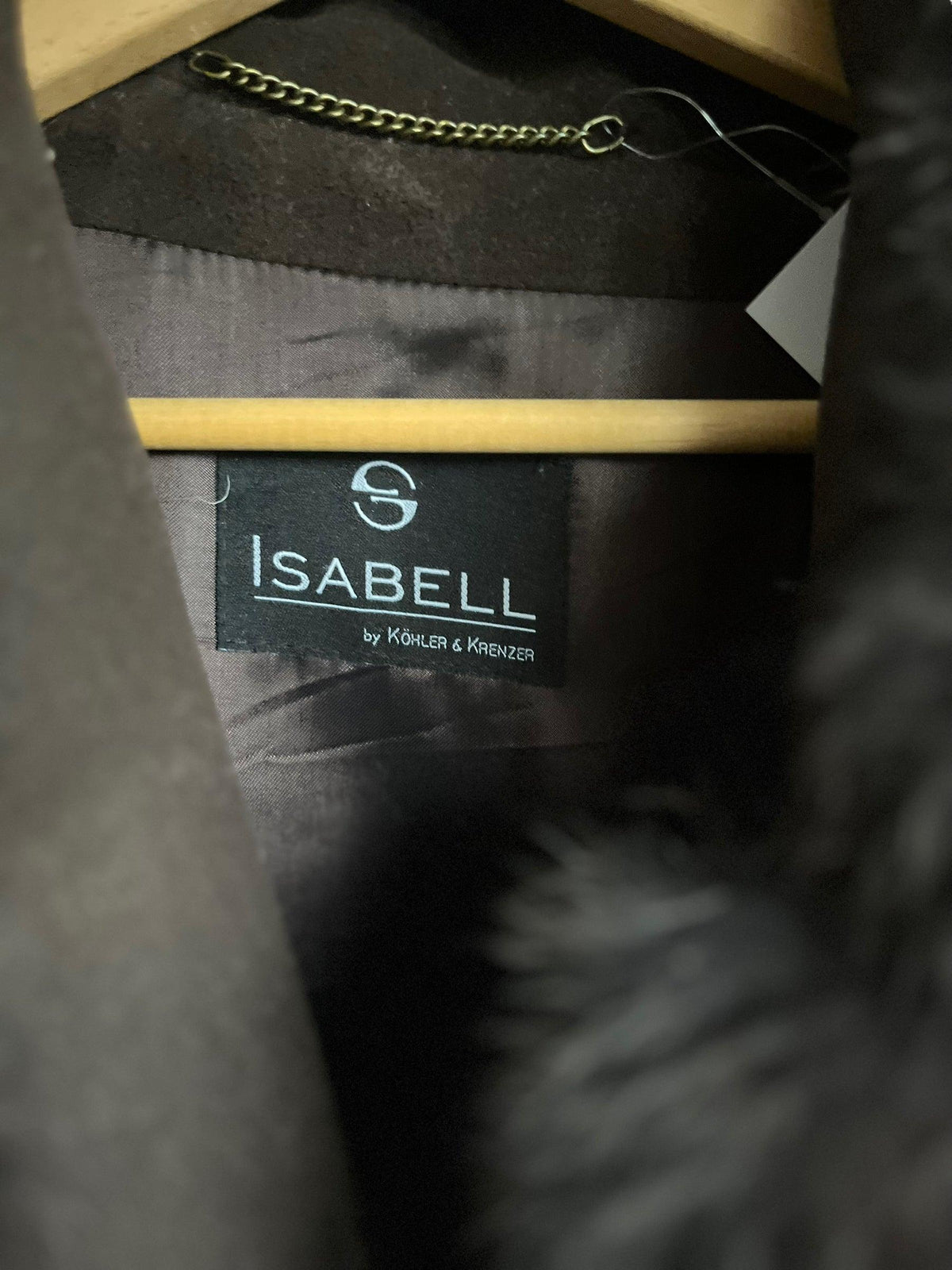 Isabel by Kohler & Krenzea Wool Brown Cape UK Size 12 - Ava & Iva