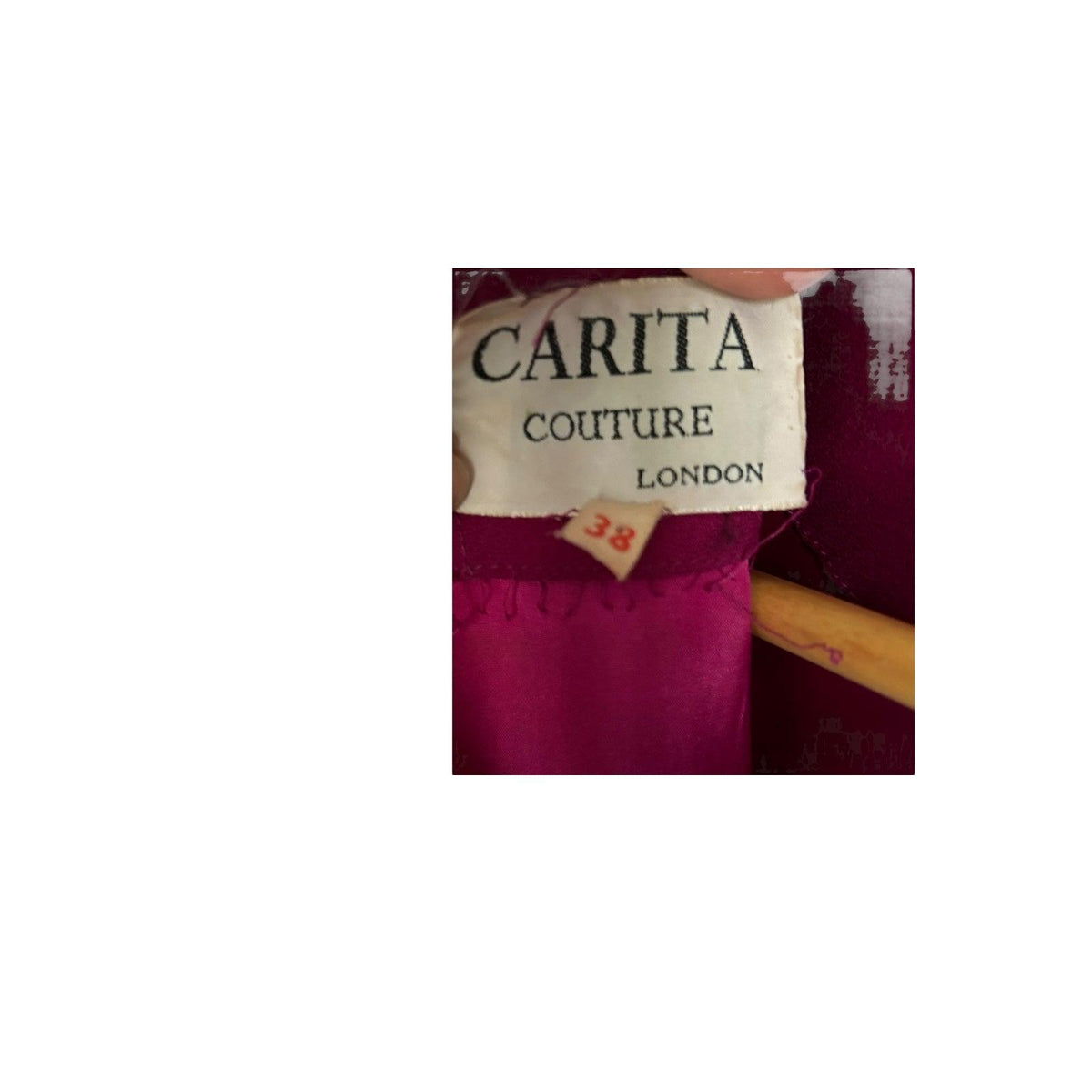 Carita Couture Purple 1970's Dress -Size 10 - Ava & Iva