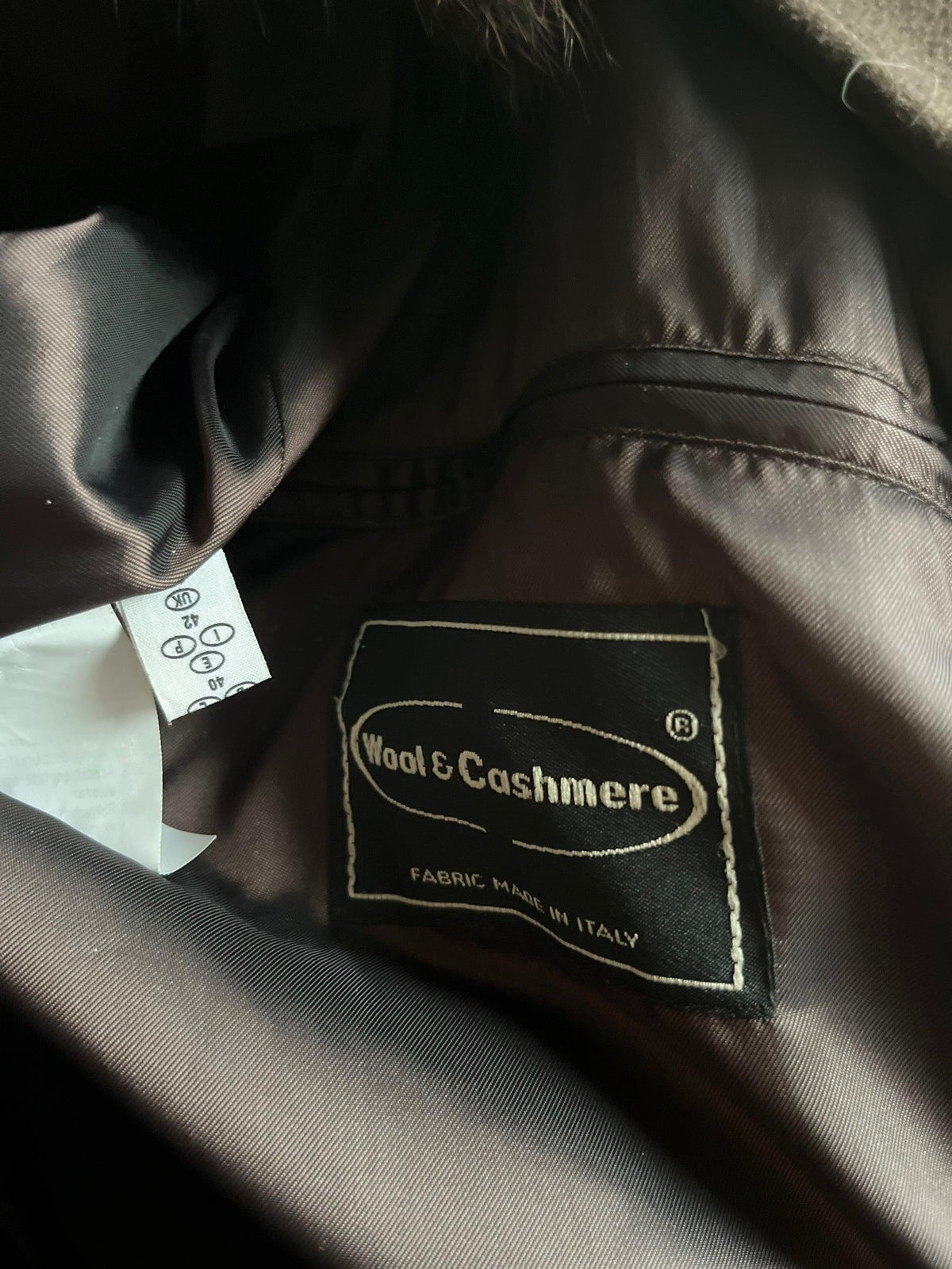 Isabel by Kohler & Krenzea Wool Brown Cape UK Size 12 - Ava & Iva