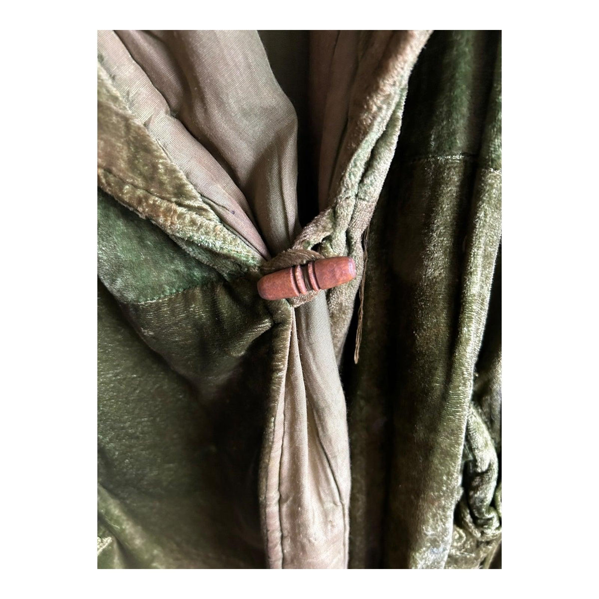 Chadia Green Vintage Long Sleeved Coat UK Size 16 - Ava & Iva