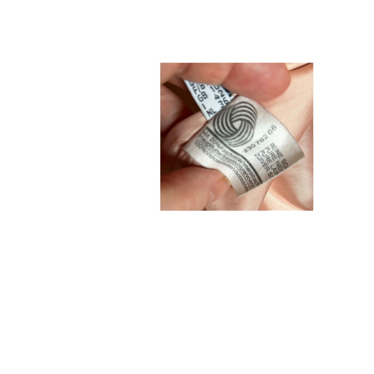 Colette Pure New Wool Peach Long Sleeved Coat with Scarf UK Size 10 - Ava & Iva