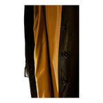 Beged-Or Leather Long Sleeved Full Length Brown Coat UK Size 12 - Ava & Iva