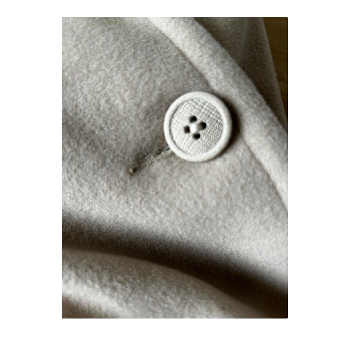 Vintage Wool & Cashmere Beige Jacket UK Size 10. - Ava & Iva