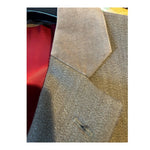 Santinelli Wool Light Brown Tailored Long Sleeved Coat UK Size XL. - Ava & Iva
