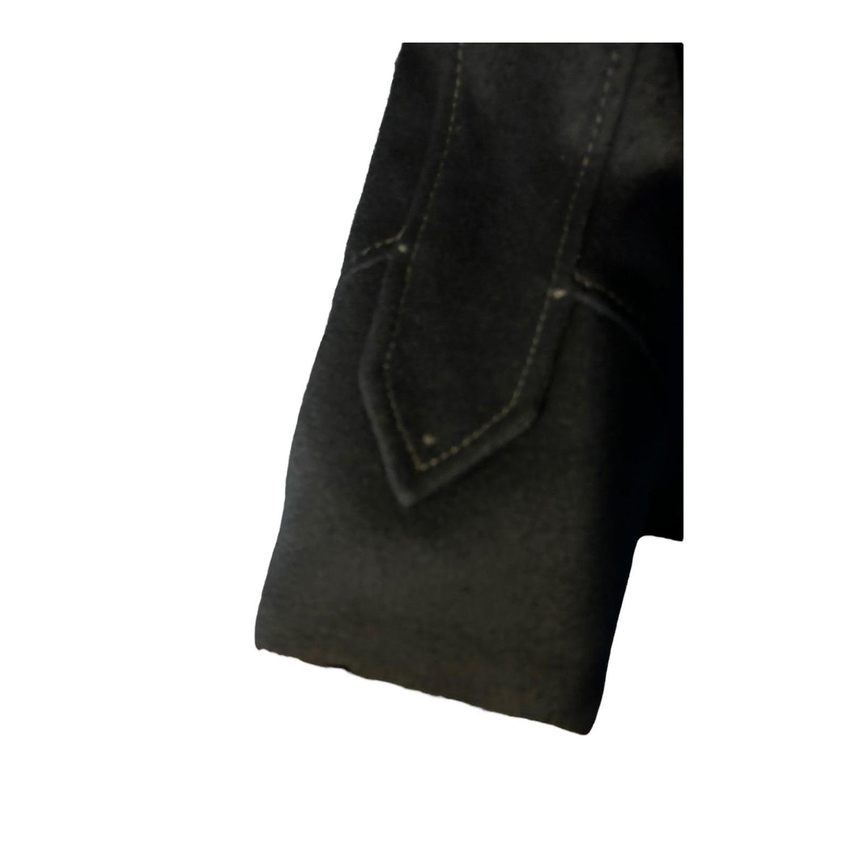 Sportsmax Wool Navy Long Sleeved Coat UK Size 16. - Ava & Iva