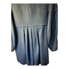 Sportsmax Wool Navy Long Sleeved Coat UK Size 16. - Ava & Iva