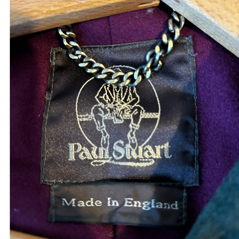 Paul Stewart Wool Green Long Sleeved Mens Coat UK Size XXL. - Ava & Iva