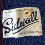 Sidwall Crepe Navy Long Sleeved Coat UK Size 16. - Ava & Iva