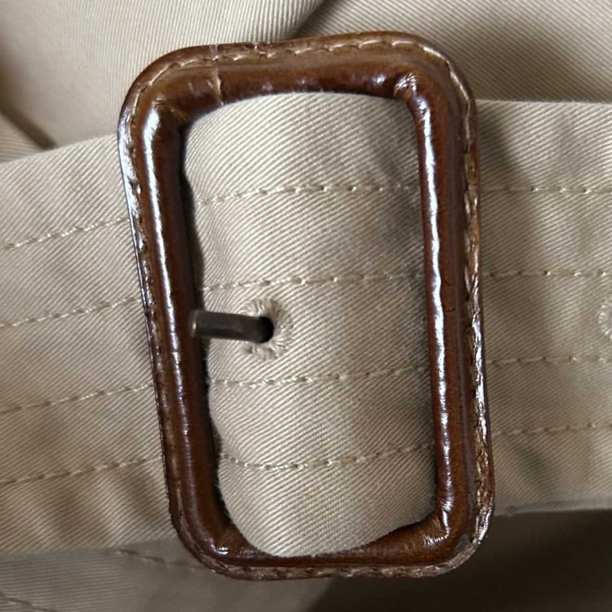 Whistles Cotton Beige Long Sleeved MacIntosh Jacket UK Size 16.