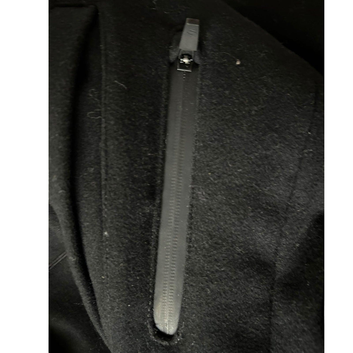 NTW North Sails Wool Black Long Sleeved Coat UK Size 12. - Ava & Iva