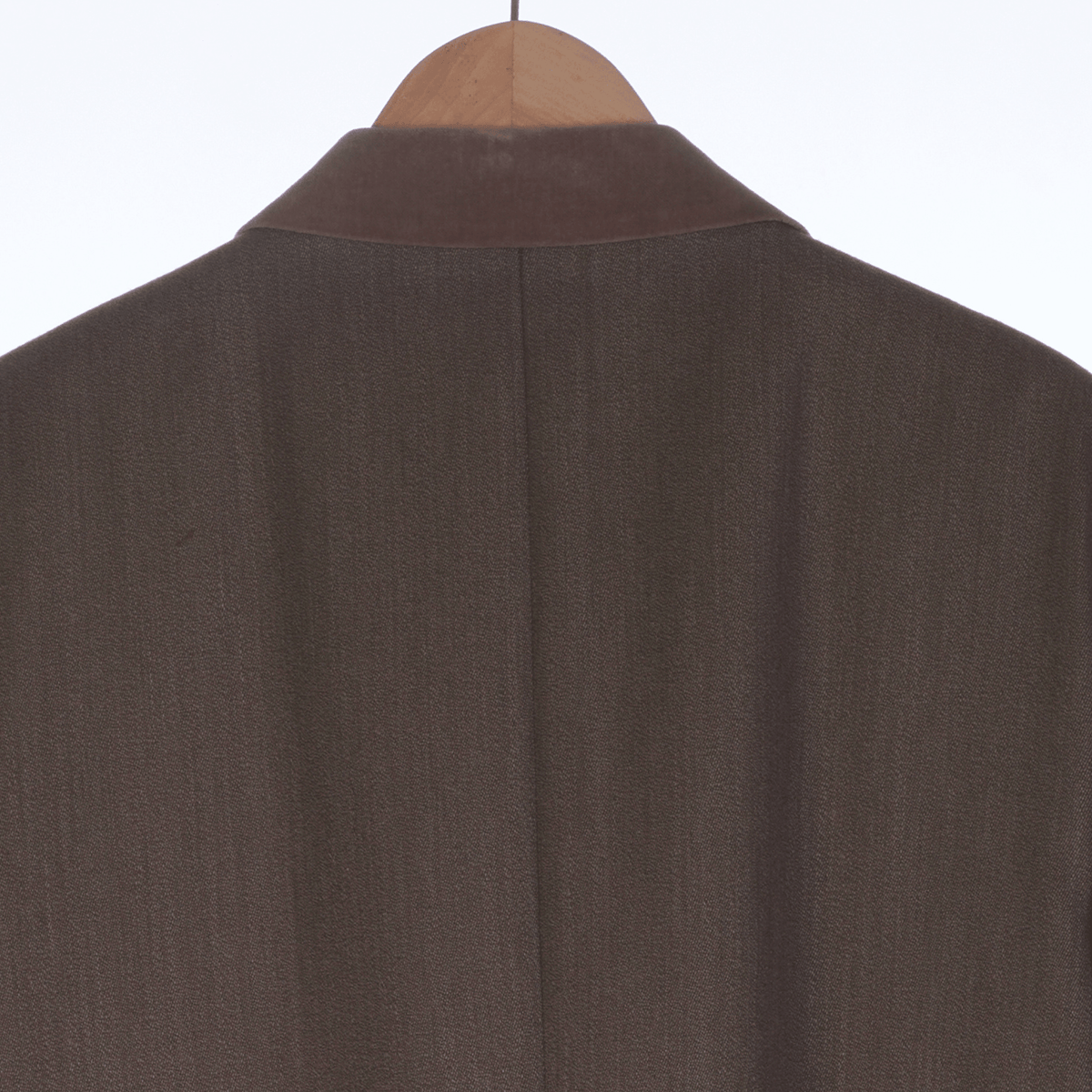 Santinelli Wool Light Brown Tailored Long Sleeved Coat UK Size XL. - Ava & Iva