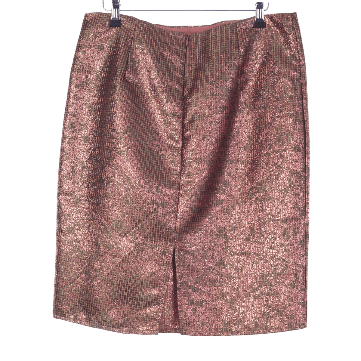 True Decadence Gold Sparkly Metallic Skirt UK Size 14 - Ava & Iva