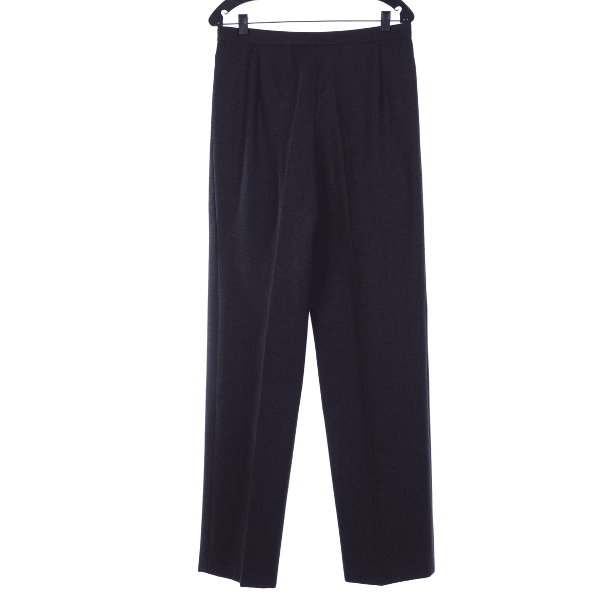 Vintage Wool Grey Trousers UK Size 12 - Ava & Iva