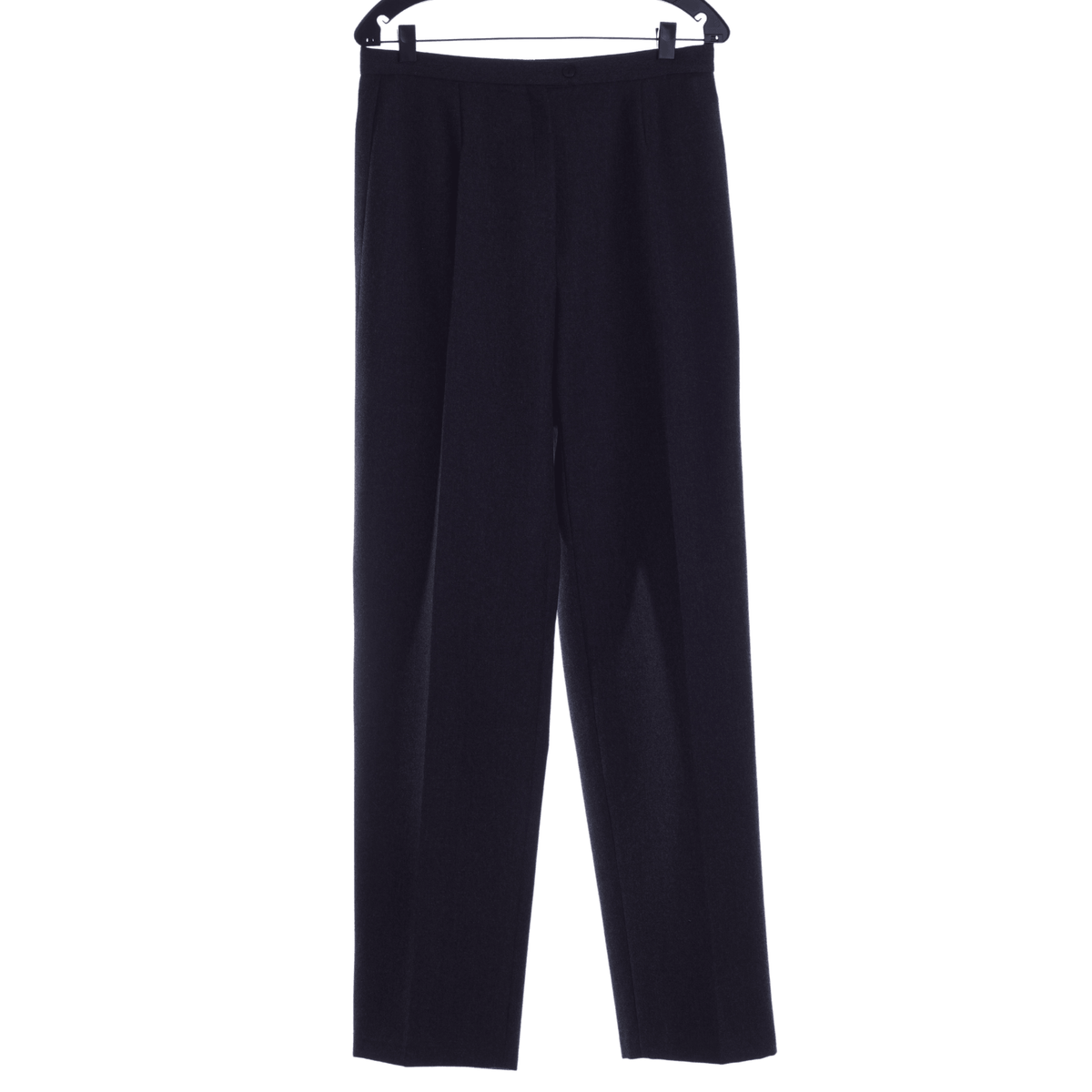 Vintage Wool Grey Trousers UK Size 12 - Ava & Iva