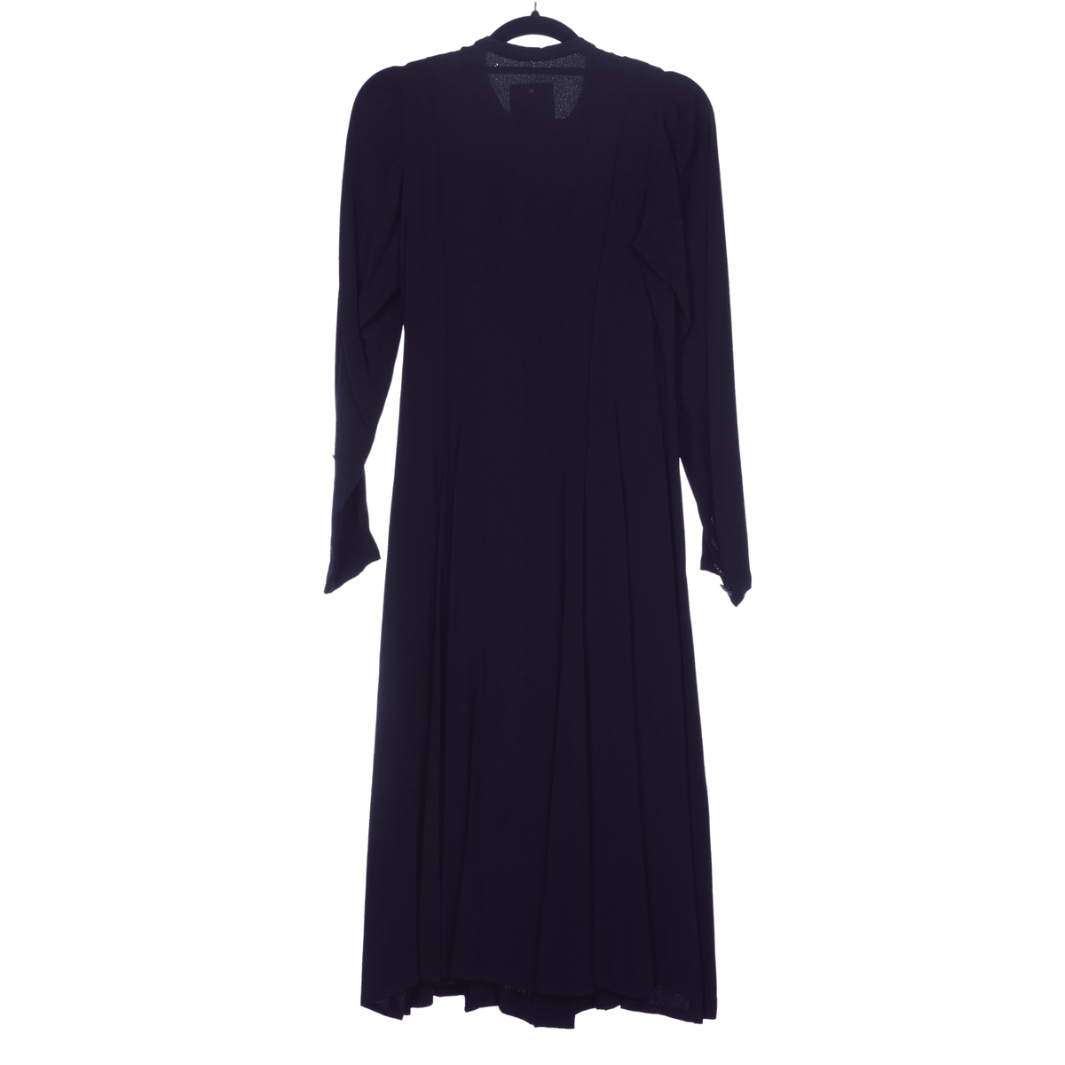 Vintage Navy Blue Long Sleeved Dress UK Size 6 - Ava & Iva