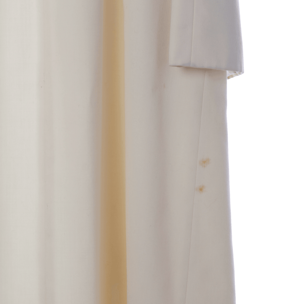 Admyra Full Length Long Sleeved Cream Coat UK Size 10 - Ava & Iva