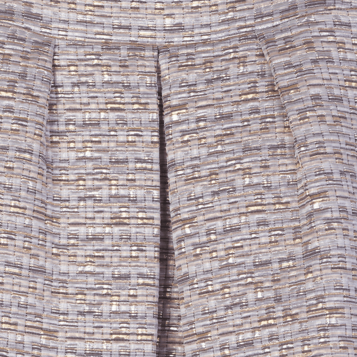 Aquascutum Gold and Silver Tones Skirt UK Size 12 - Ava & Iva