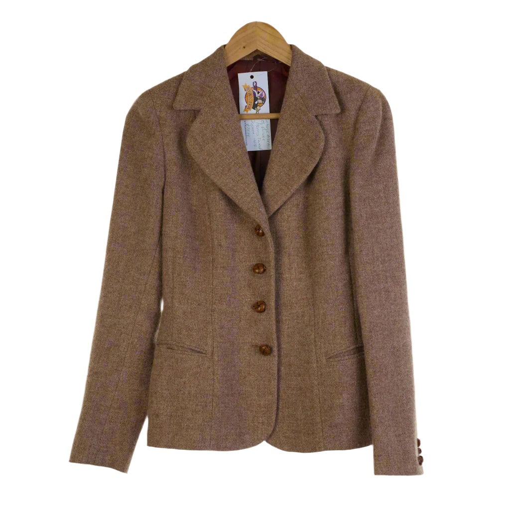 Draffers of Dundee Brown Jacket UK Size 10-12