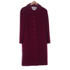 Eastex Red Long Sleeved Coat UK Size 12 - Ava & Iva