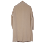 Hobson Cashmere Wool Camel Long Sleeved Coat UK Size 18 - Ava & Iva
