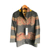 Etro Wool Black Patterned Long Sleeved Jacket UK Size 8 - Ava & Iva