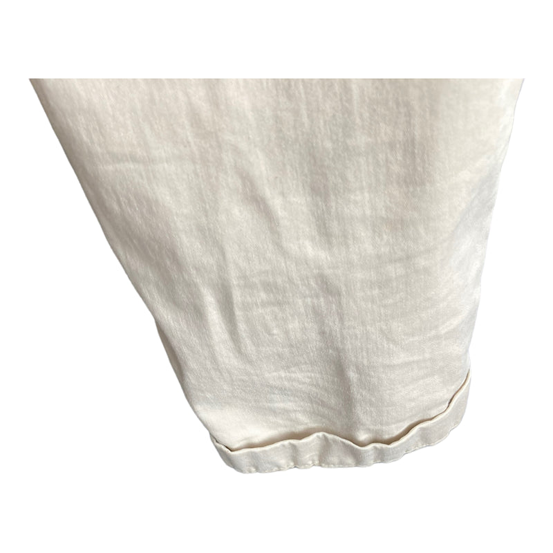 Marccain Cotton Cream Trousers UK Size 14
