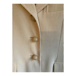 Moschino Wool Blend Lemon Full Length Sleeve Jacket UK Size 12 - Ava & Iva