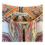 Etro Multi-Coloured Short Sleeve Dress UK Size 14 - Ava & Iva
