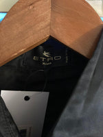 Etro Silk & Velvet Two Piece Full Length Skirt & Matching Long Sleeved Shirt UK Size 10 - Ava & Iva