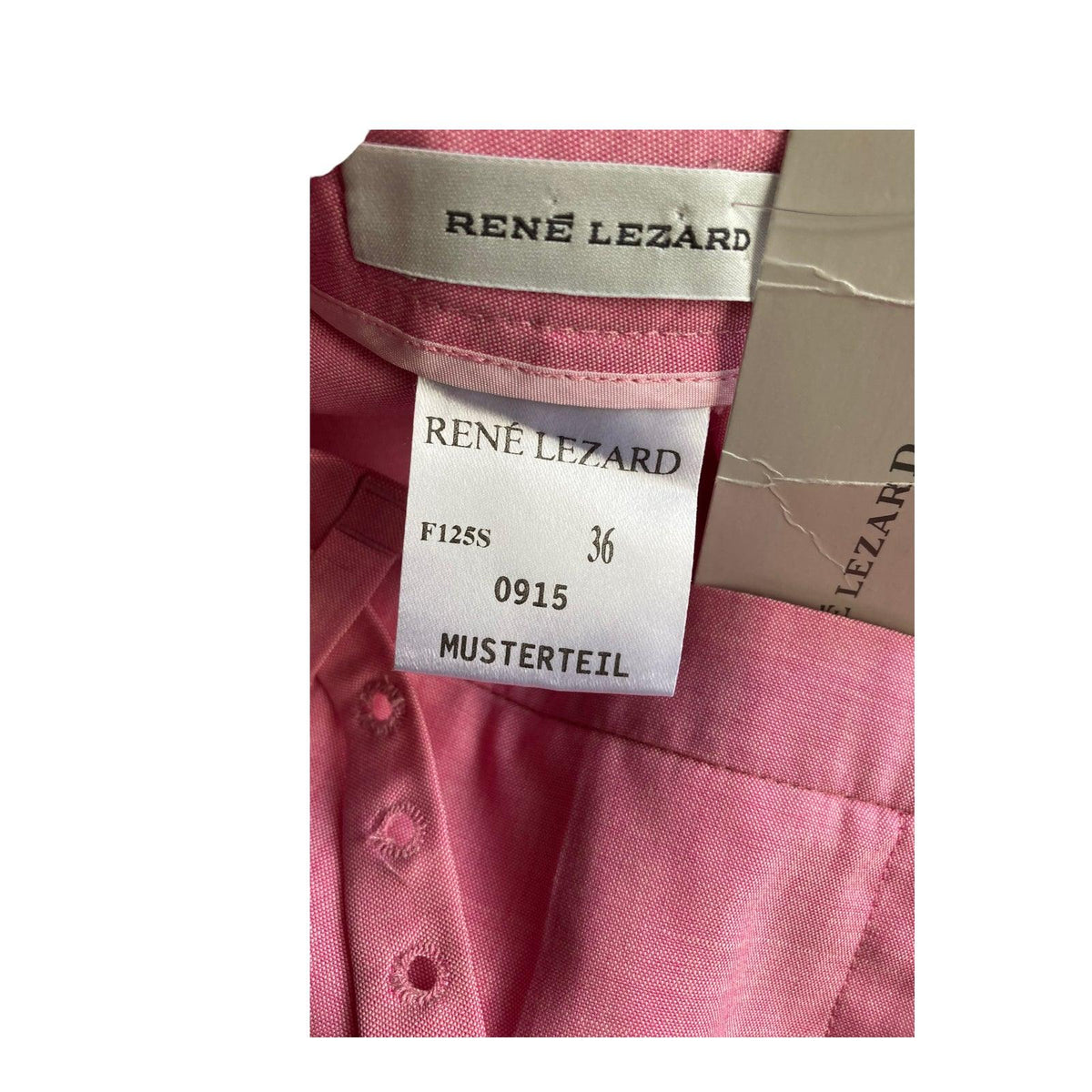 Rene Lezard Wool Pink Trousers UK Size 8 - Ava & Iva