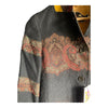 Etro Wool Black Patterned Long Sleeved Jacket UK Size 8 - Ava & Iva