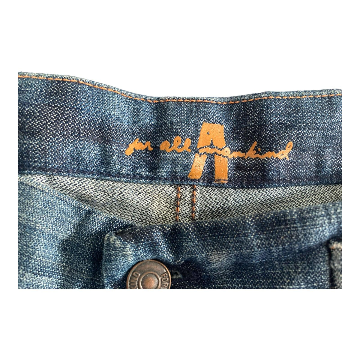 For All Mankind Denim Peddle Pusher Style Jeans UK Size 10 - Ava & Iva