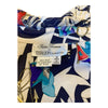 Rickie Freeman Silk Multi-Coloured Long Sleeved Top & Matching Jacket UK Size 14 - Ava & Iva