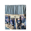 Birger et Mikkelsen Silk Mix Blue Patterned Trousers UK Size 12