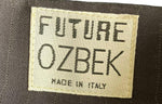 Future Ozbek Wool Black Pinstriped Trouser UK Size 8