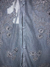 Nicole Farhi Black Mesh Embroidered Sleeveless Top UK Size 12