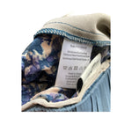 Birger et Mikkelsen Silk Mix Blue Patterned Trousers UK Size 12