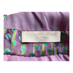 Liliane Romi Couture Purple & Green Sleeveless Full Length Dress UK Size 10