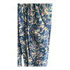 Birger et Mikkelsen Silk Mix Blue Patterned Trousers UK Size 12