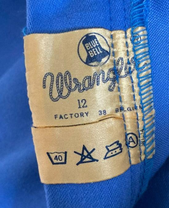 Wrangler Cotton Bluebell Jean Style Trousers UK Size 8