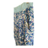 Birger et Mikkelsen Silk Mix Blue Patterned Trousers UK Size 12