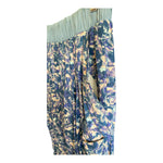 Birger et Mikkelsen Silk Mix Blue Patterned Trousers UK Size 12