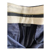 Theory Wool Navy Striped Trousers UK Size 8