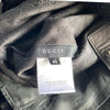 Gucci Black Monogrammed Flared Trousers UK Size 8