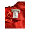 Mondi Silk & Linen Blend Orange Skirt UK Size 10