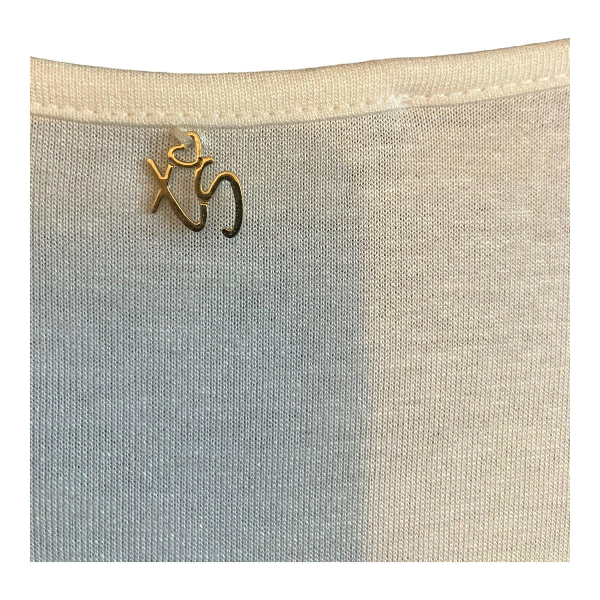 Simona Barbieri Taupe Sleeveless Top UK Size 8 - Ava & Iva